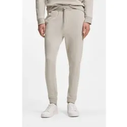 BOSS für Herren. 50509303 Filzhose Logo-Applikation beige (S), Lässig, Baumwolle