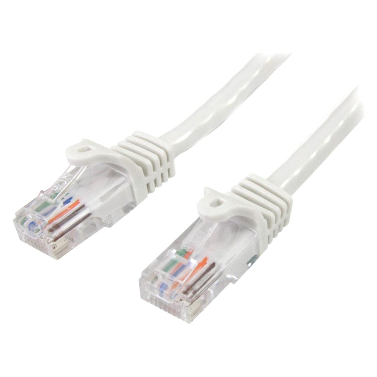 StarTech Netzwerkkabel (UTP, CAT5e, 5 m) (45PAT5MWH)