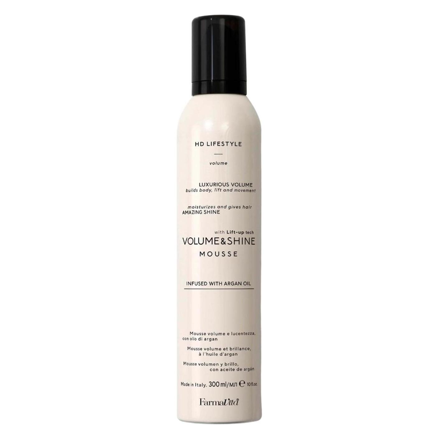 Farmavita Hd Life Style Volume &amp Shine Mousse 300ml (Schaumfestiger, 300 ml) (FARMOUHDNEW)