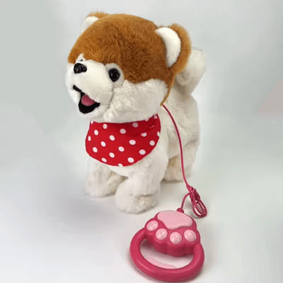 Inspire Curations Interactive Robot Dog Plush Toy Talking, Barking & Singing Electronic Puppy dog G