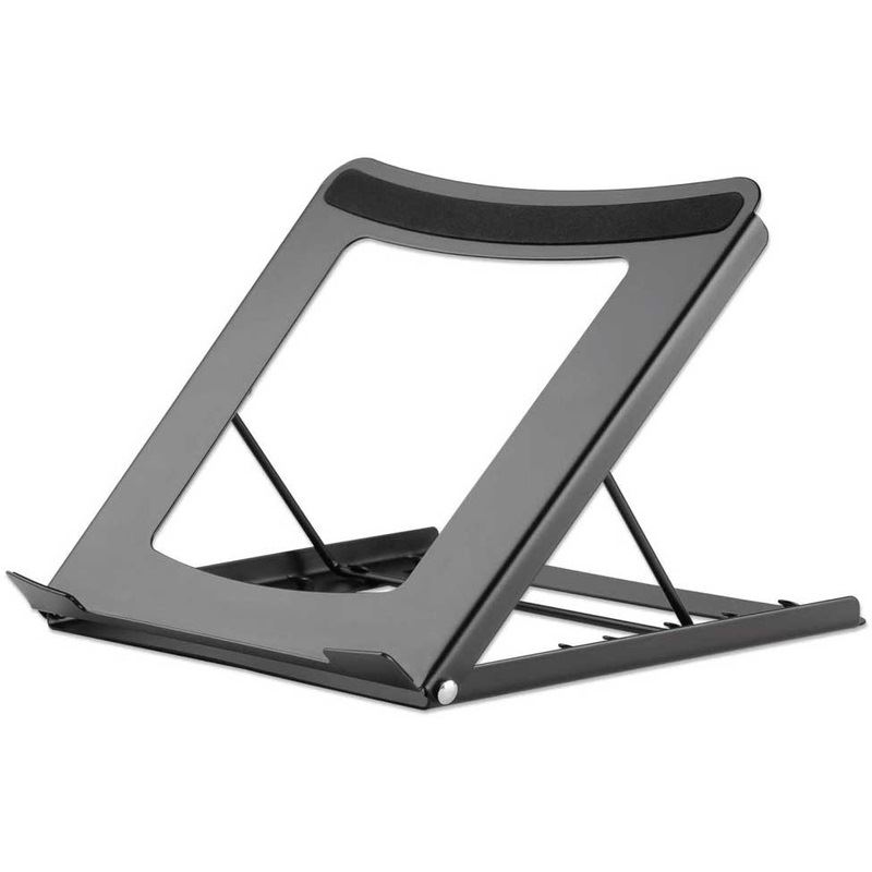 MANHATTAN Verstellbarer Staender fuer Notebooks und Tablets Ergonomische Ablage fuer Geraete von 25,4-39,6cm 10-15,6Zoll bis zu 5kg
