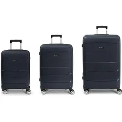 Gabol Midori 4-Rollen Kofferset 3tlg., Koffer, Blau