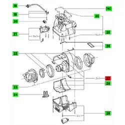 Festool Abschaltkohle (Paar) für CT Absaugmobile