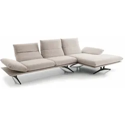 KOINOR Ecksofa Francis Stoff Beige Natur 284 cm