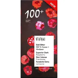 Vivani Edel Bitter 100% + Himbeere bio
