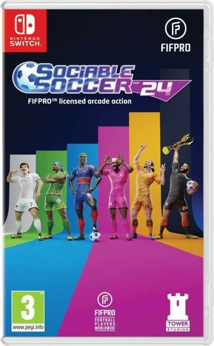 Tower Studios Sociable Soccer 24 voor Nintendo Switch
