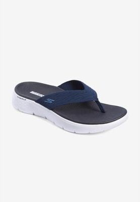 Women's The Splendor Sandal by Skechers in Navy Medium (Size 8 M)