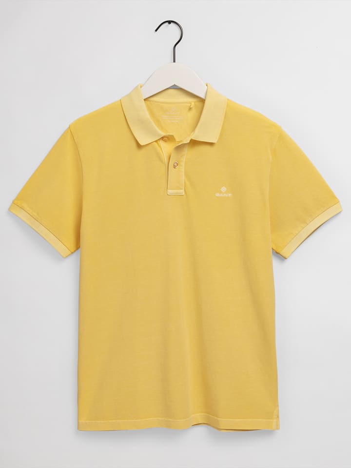 Gant Poloshirt in Gelb - S