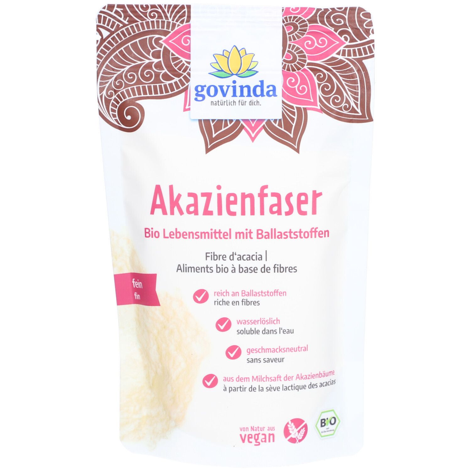 Govinda Akazienfaser Bio 100 g Pulver