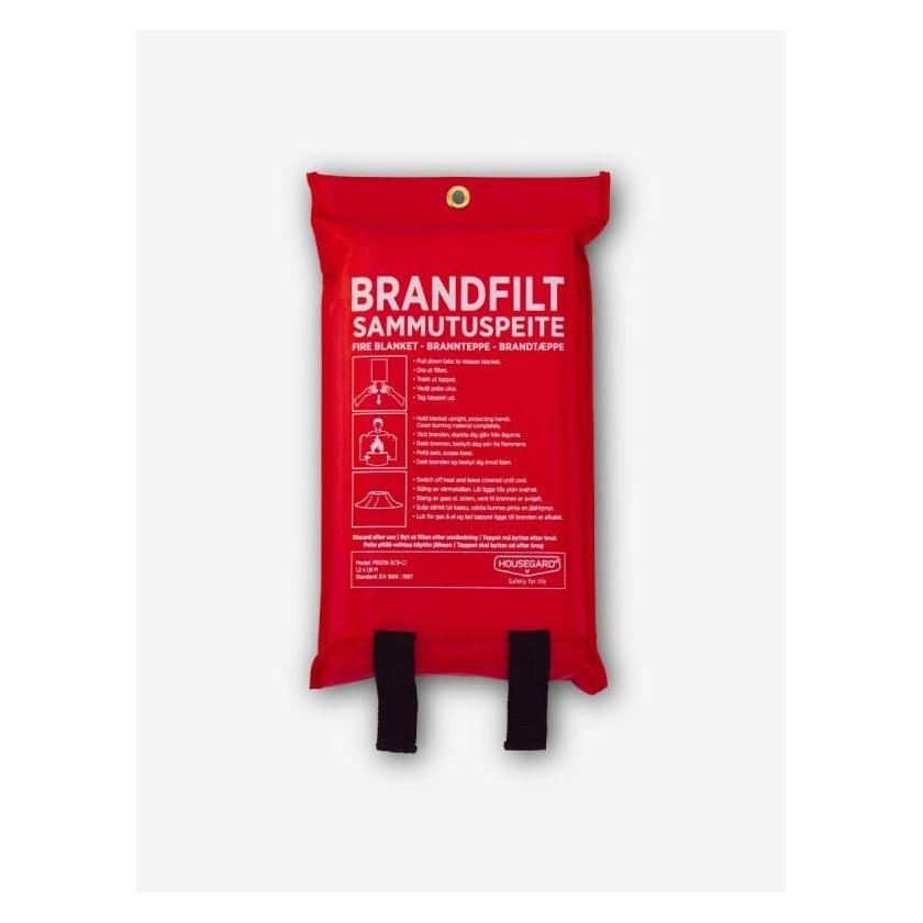 Housegard 602024, 120 x 120 cm, Red, Car, Home, Office, 1 pc(s), EN 1869:1997, Red (602024)