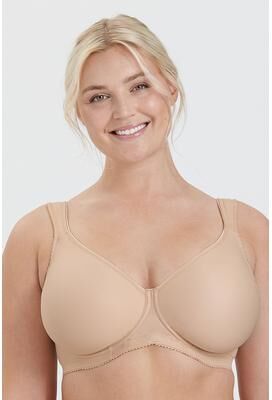 Plus Size Women's Stay Fresh bra by MISS MARY OF SWEDEN INC in Beige (Size 38 B)