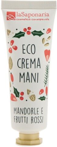 la saponaria Crema Mani Mandorle e Frutti Rossi