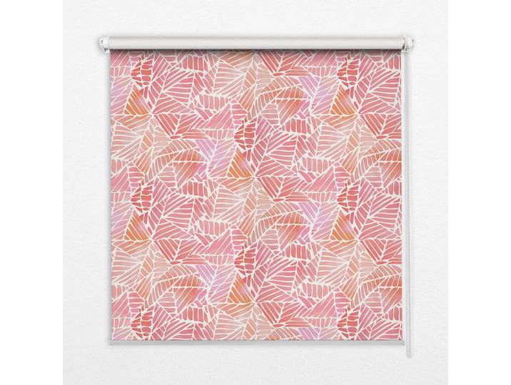 INNENROLLO - Fensterrollo - Rollo - 60x40 cm - Gestreifte Dreiecke