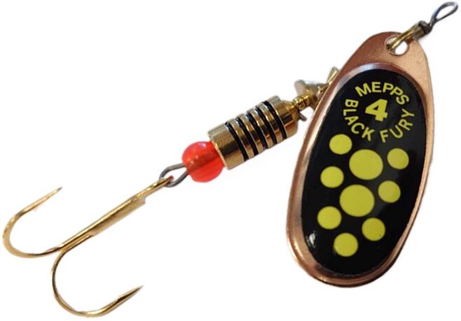 Mepps Black Fury-Copper/chartreuse-4