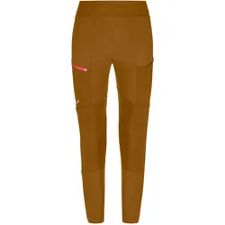 Salewa, Damen, Outdoorhose, Puez Dry'ton Responsive Cargo Leggings (36, S), Braun, Beige