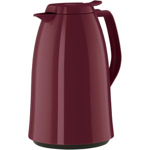 Emsa Thermoskanne Mambo, Quick Tip, 517011, Kunststoff, mit Tipverschluss, auslaufsicher, rot, 1,5 Liter