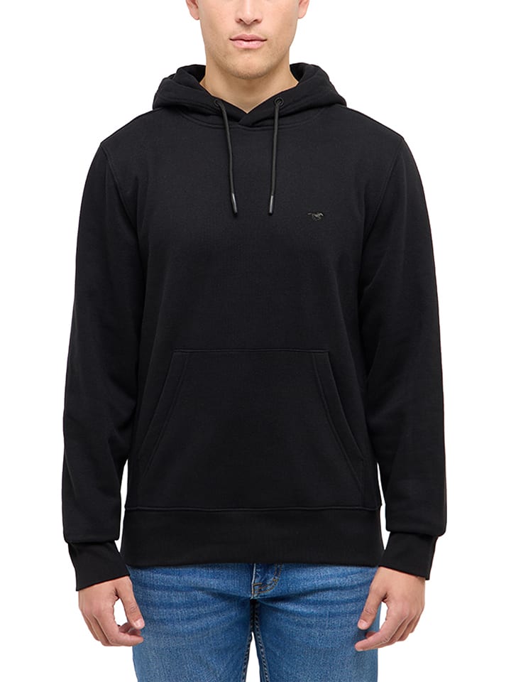 Mustang Hoodie "Bronson" in Schwarz - M