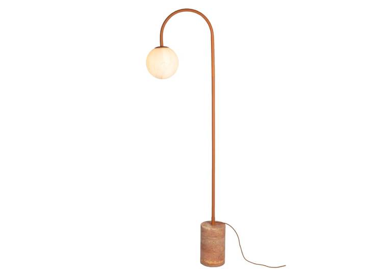 Lampadaire travertin terra 20x48x160cm