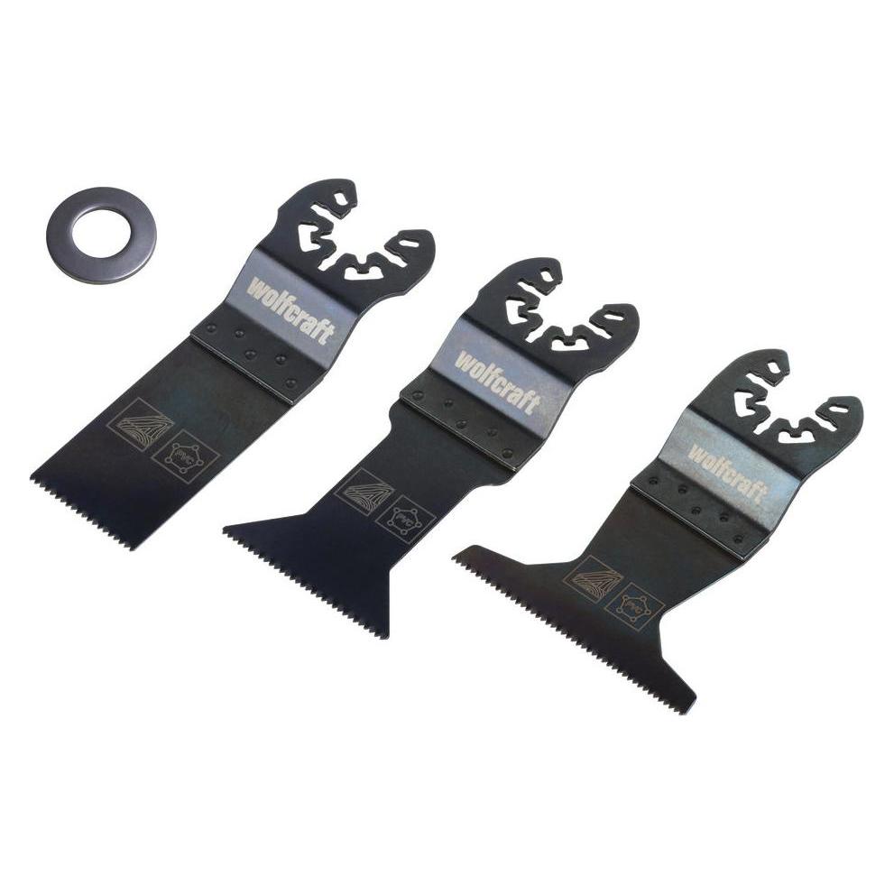 wolfcraft 1 Vibra.sägen-Set Trockenb. Stand. 3-tlg (WF8490000)