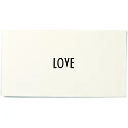 Design Letters Love Grußkarte