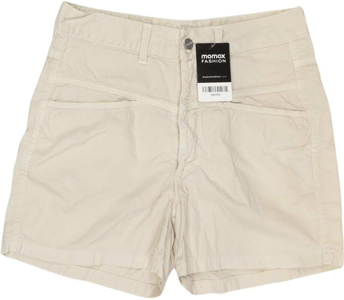 Closed Damen Shorts, Beige, Gr. EU 40 (IT 46), Baumwolle - Second Hand