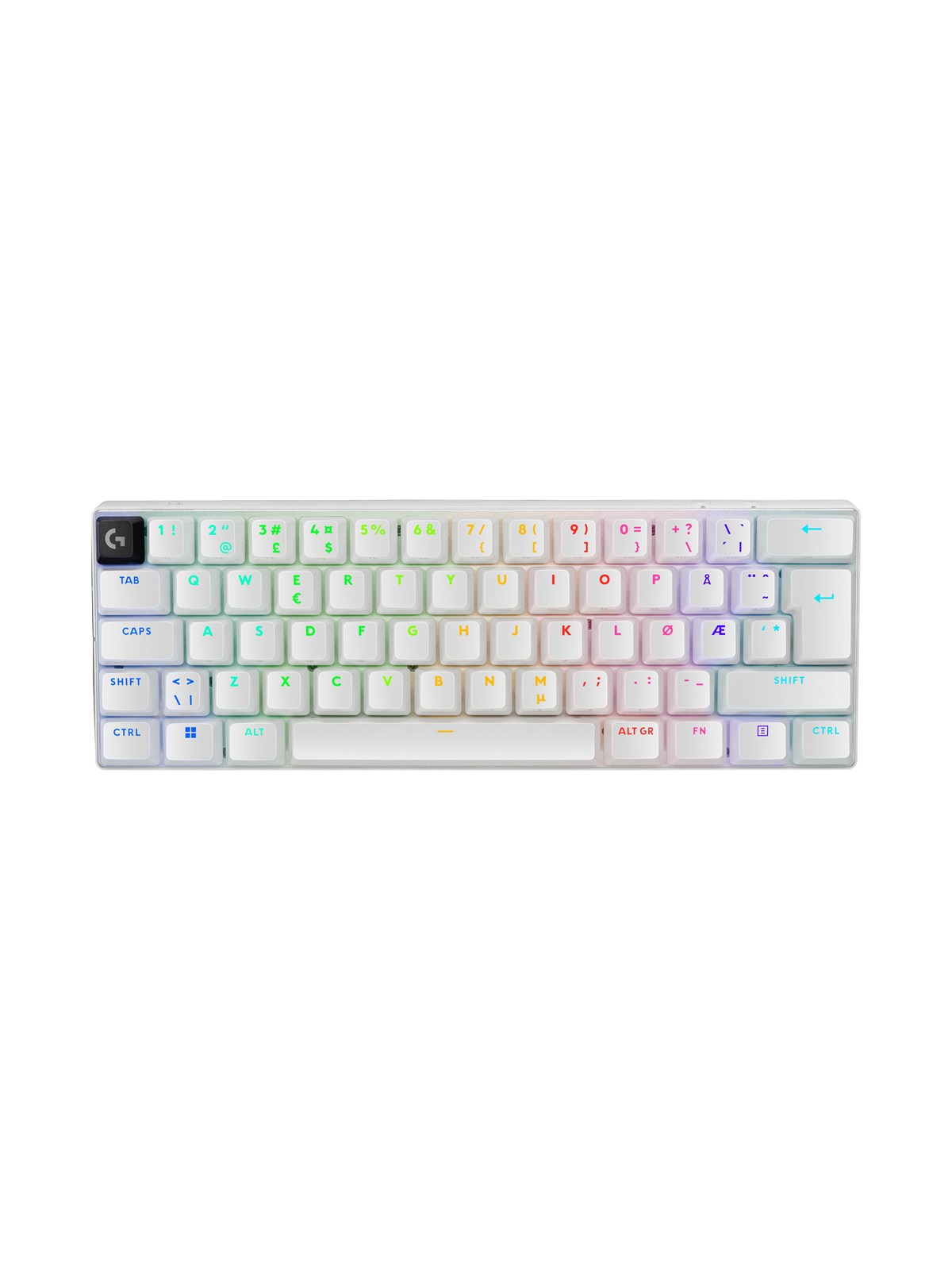 Logitech G PRO X 60 LIGHTSPEED - Gaming Tastatur (TKL) - Französisch - Weiss