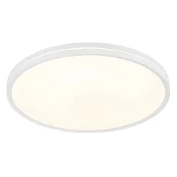 Globo Lighting Deckenleuchte   , weiß , Maße (cm): H: 7  Ø: 37