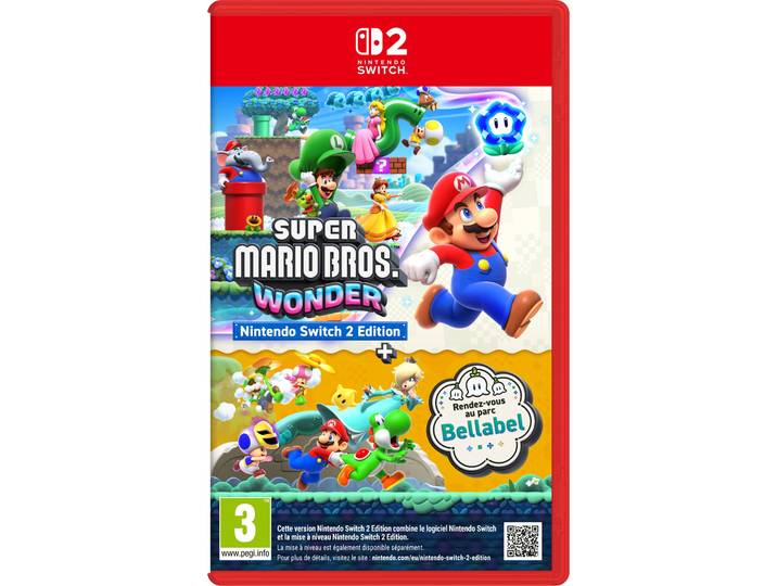 Super Mario Bros. Wonder - Nintendo Switch 2 Edition + Rendez-vous au parc Bellabel (NINTENDO SWITCH 2)