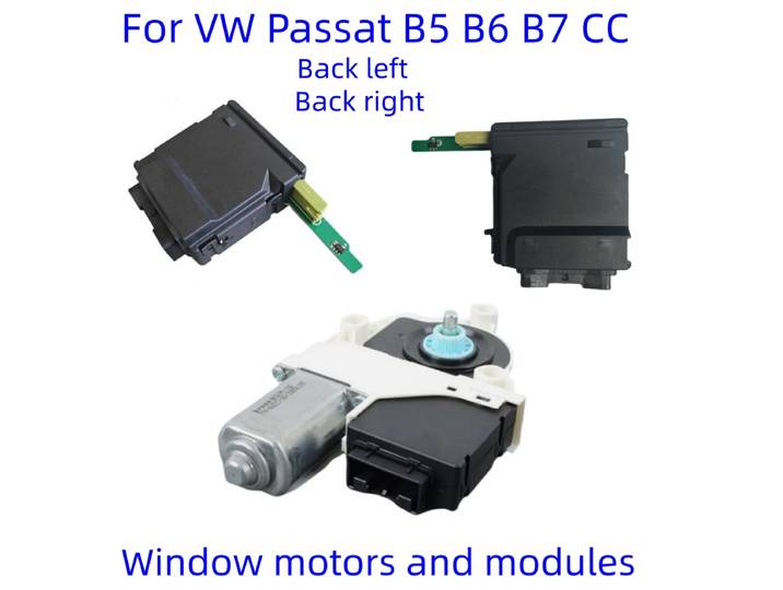 Moteur et module de lève-vitre arrière neufs pour Passat CC 1K0959794L/Q 1K0959795L/Q 3C8959703D/B 3C8959704D/B 3C8959795/B 3C8959794/B
