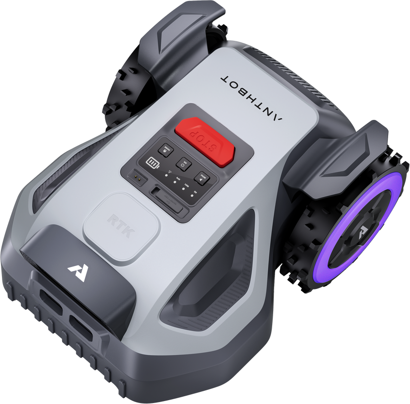 ANTHBOT Rasenmähroboter  M9 – bis 1000 m² – RTK + 4G – 45 % Steigung