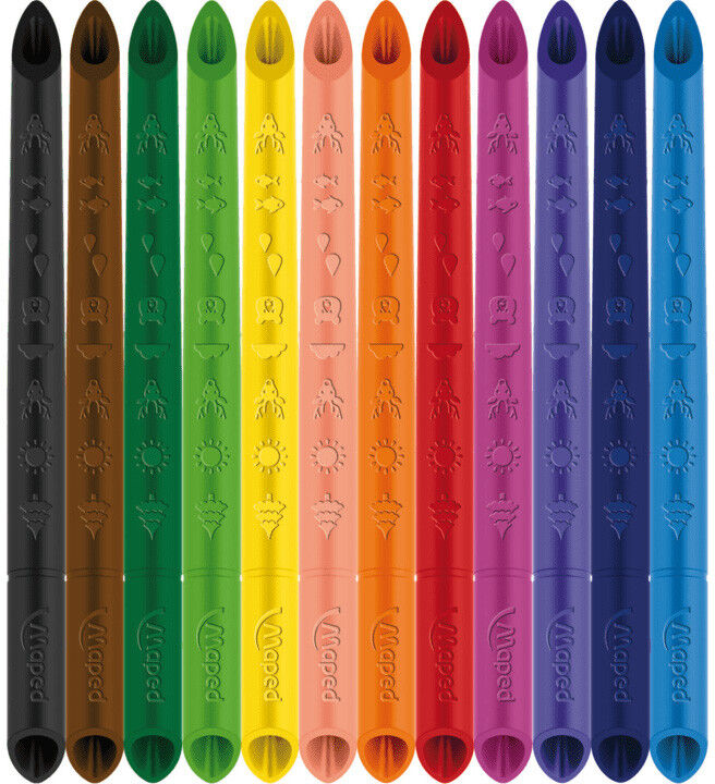 Etui 72 crayons de couleurs Infinity School'peps - Maped