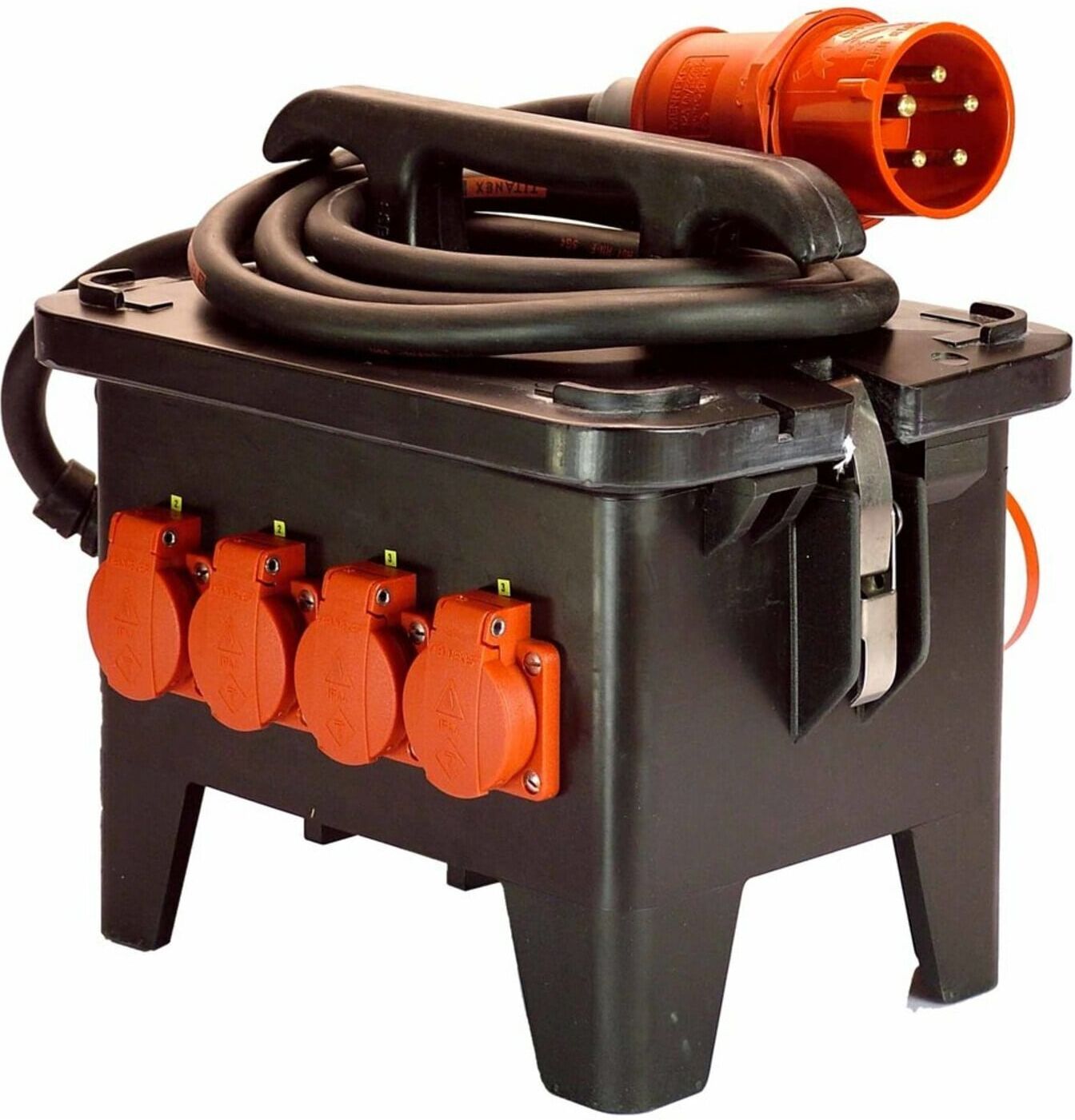 as-Schwabe Baustellen-Stromverteiler M2 400V aus Vollgummi ; as - Schwabe (4011160605529)