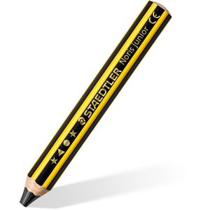 Staedtler Bleistift Noris junior 141-2B BK, Härte 2B