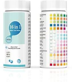 Uplift Essentials Aquarium And Pool Water PH Test Strips Kit For Freshwater And Fish Tanks 16 In 1 100pcs