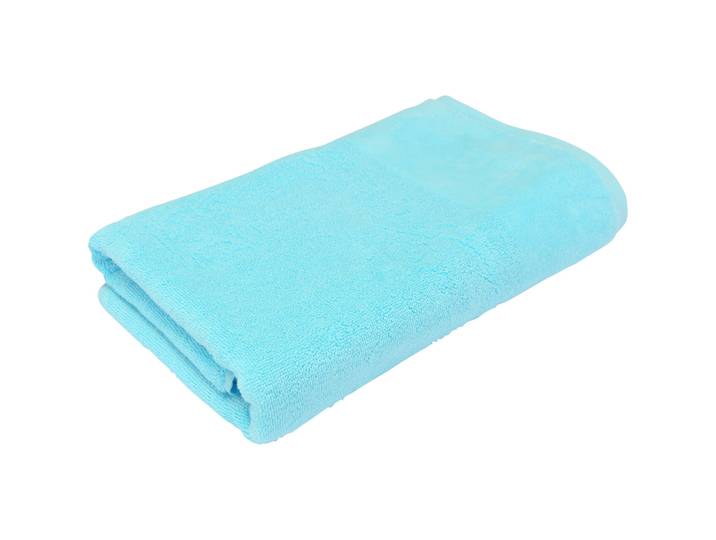 Living Home Duschtuch Softfeel türkis Baumwolle 70 x 140 cm