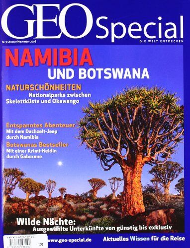 Meike Kirsch - Geo Special Namibia und Botswana: 5/2008 - Preis vom 01.10.2026 17:08:56 h