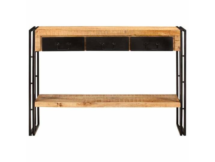 BONNE&3500 Table console 110x30x76 cm Bois de manguier solide(VIDAXL)