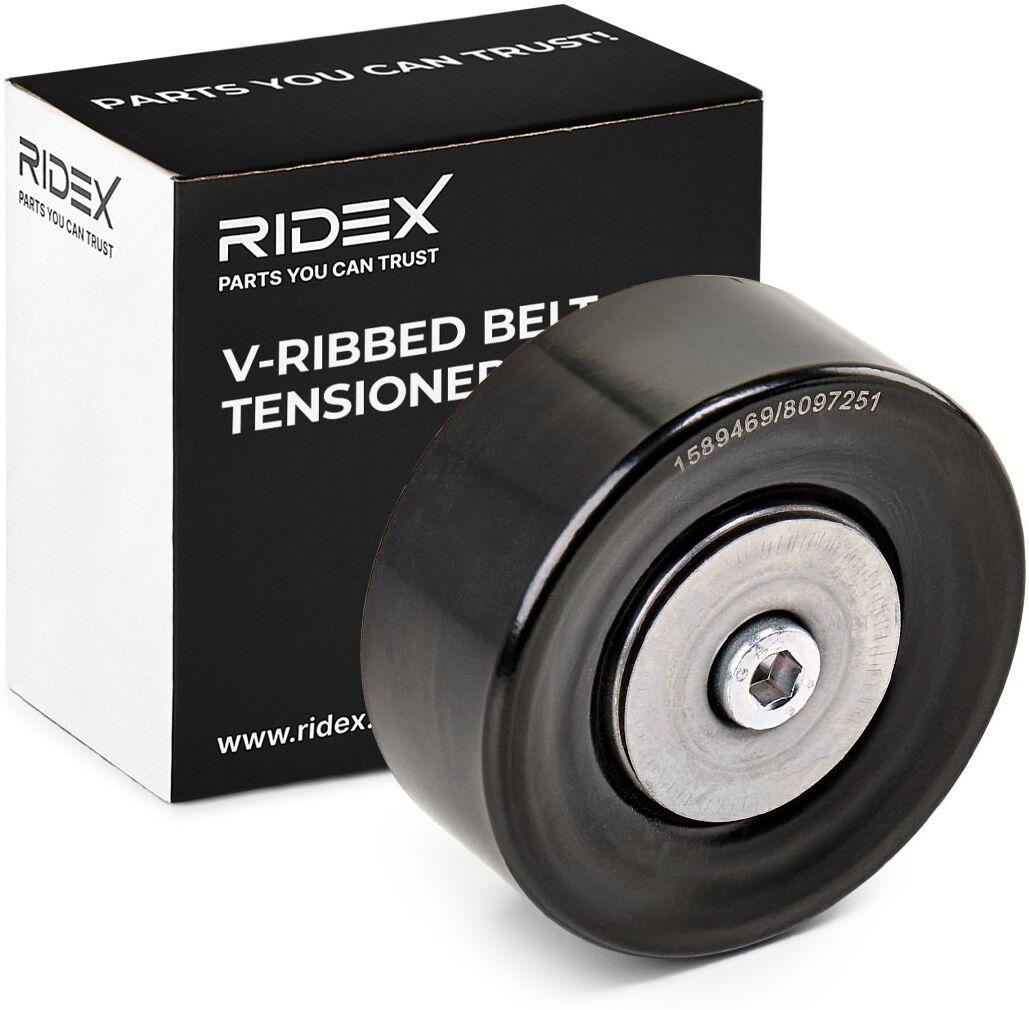 RIDEX 312D0011 Deflection / guide pulley, V-ribbed belt