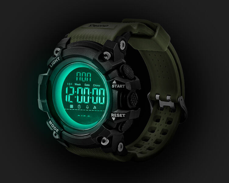 Montres digitales Delphin WIRUS Gray, Silver