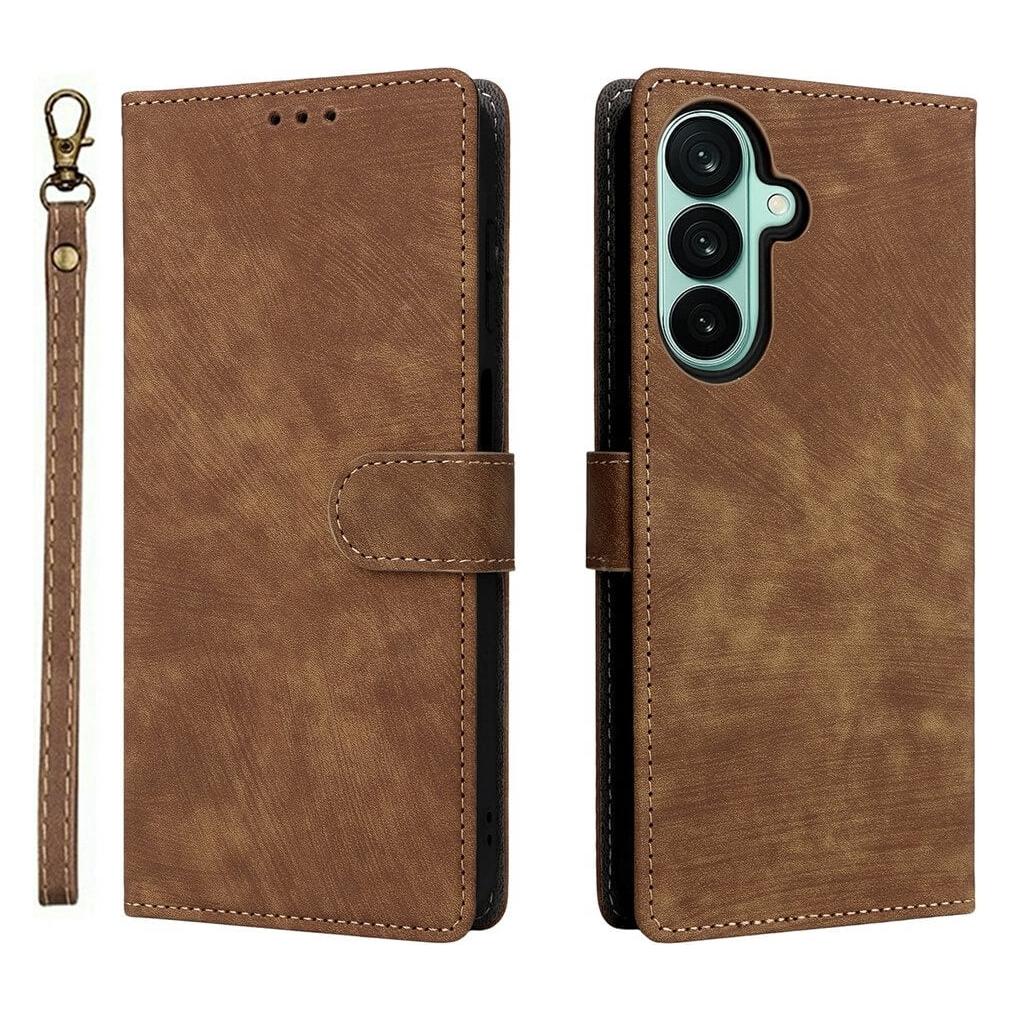 Cover-Discount Galaxy A27 - Ledertasche mit RFID Blocker (Samsung Galaxy A27) (76857600)