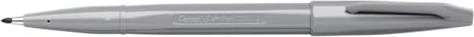 Pentel Faserschreiber Sign Pen S520, silbergrau