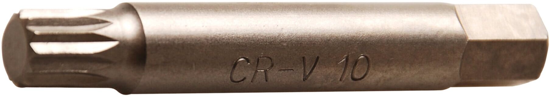 BGS Bit, lang 4246-M10, Antrieb Außensechskant 10 mm (3/8"), Innenvielzahn (für XZN) M10 ; BGS technic)