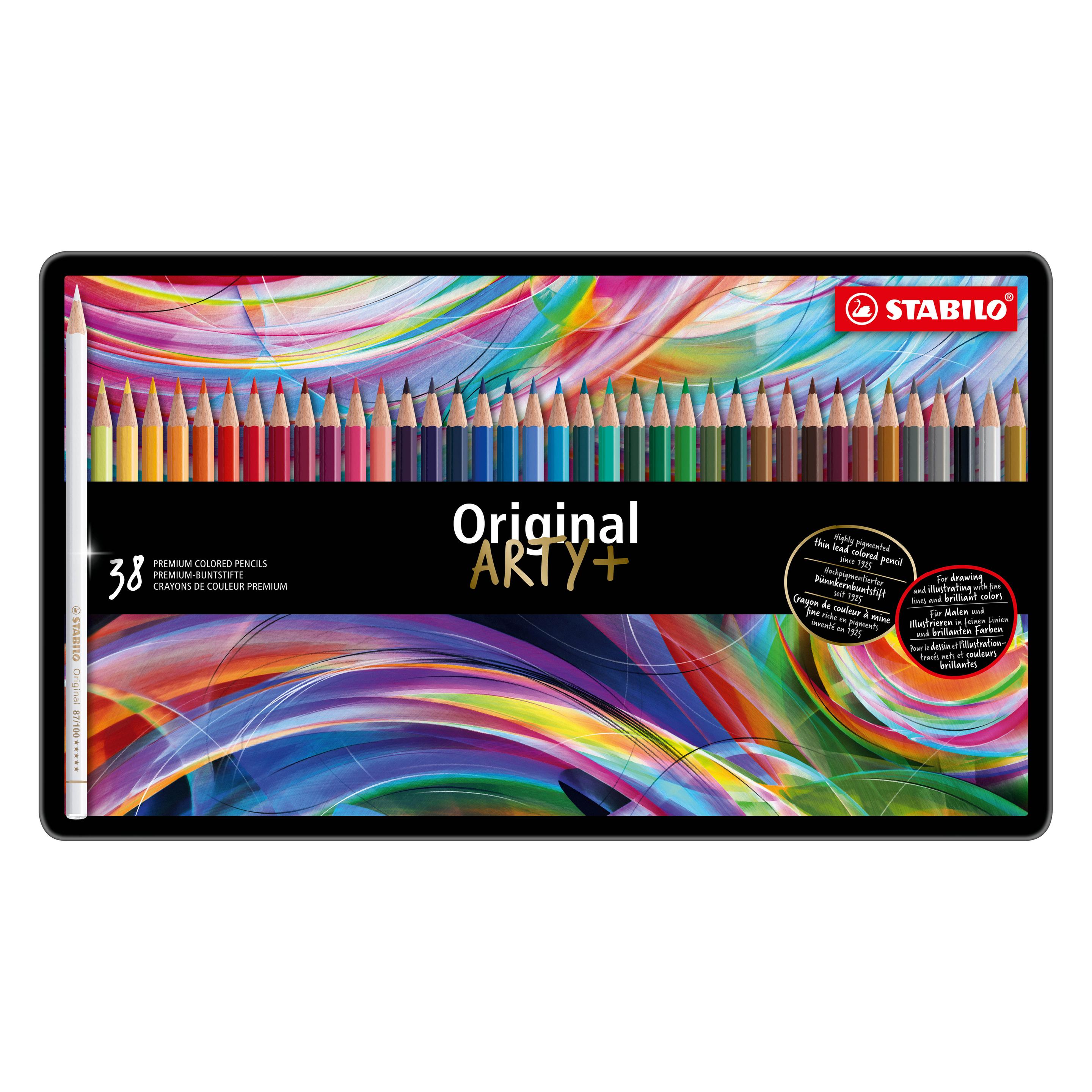 Stabilo Original Farbstift ARTY, 38er Etui (38x) (8778-6)