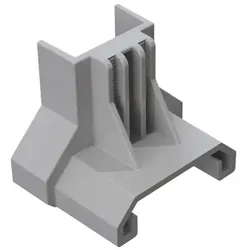 Esdec ClickFit EVO - Endklemmhalterung Grau