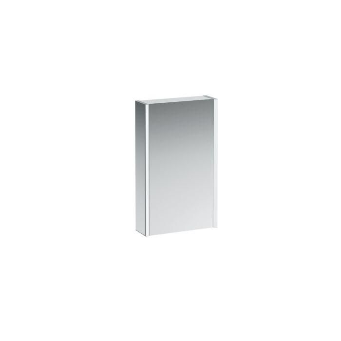 LAUFEN Frame 25 LED-Spiegelschrank 4083519001441, 45cm, Tür links, Seite verspiegelt, Ambientelicht