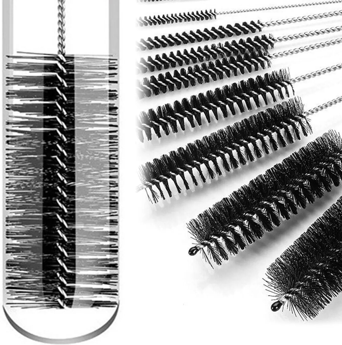 INF Jeu de 10 brosses de nettoyage, 2 pièces