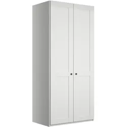 Kleiderschrank SANSIBAR AALBORG (BHT 100x216x58 cm) - weiß - BHT 100x216x58 cm