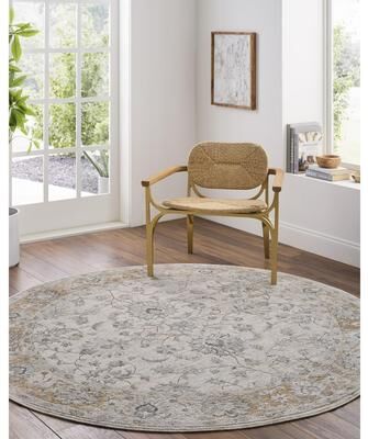 Livabliss Brunswick Traditional Medallion Area Rug