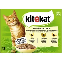 Kitekat MP Geflügel Allerlei 4x1.02 kg