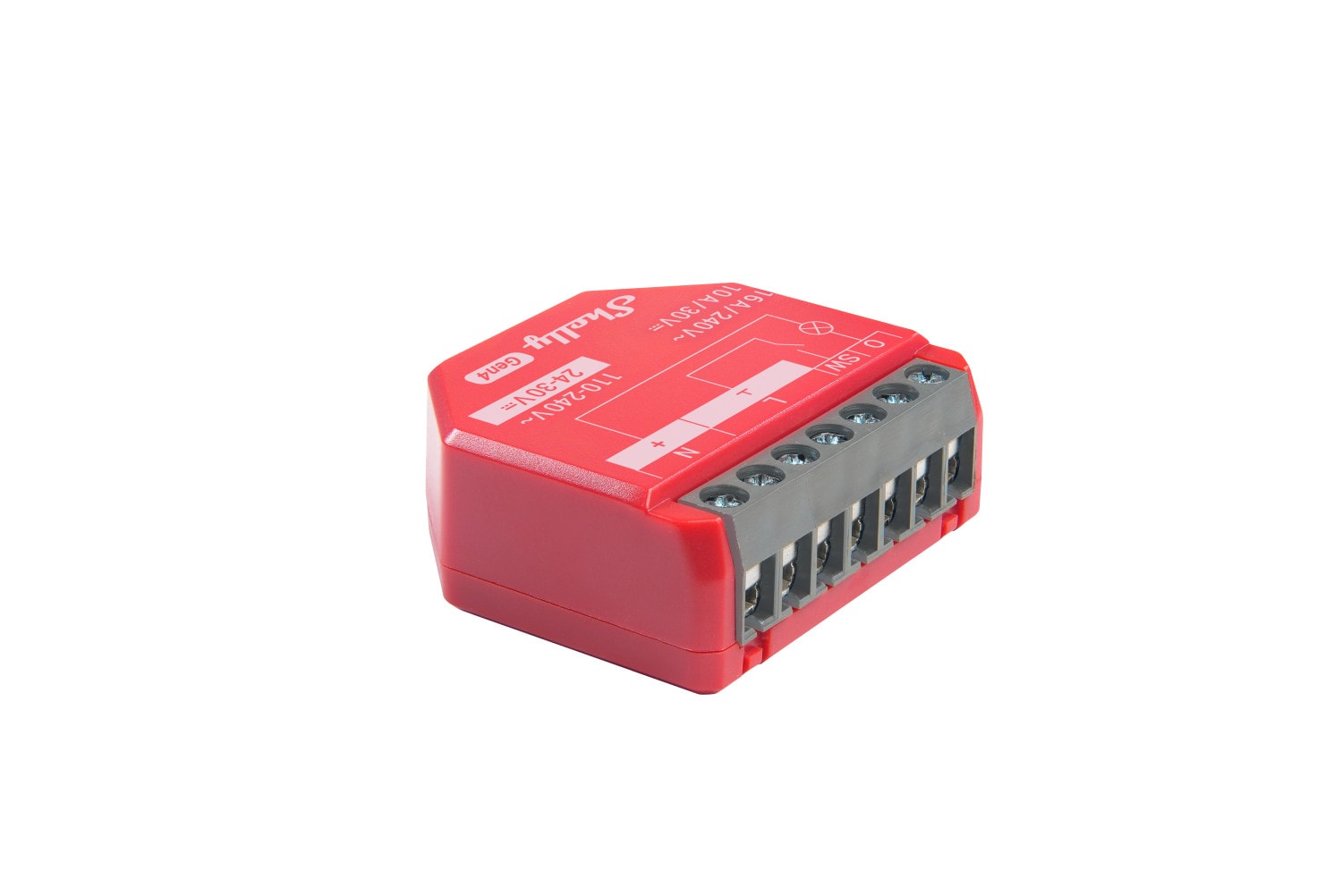 Shelly 1PM Gen4 Unterputz Relais max 16A 1 Kanal WLAN, Zigbee, Matter, Bluetooth Leistungsmessung